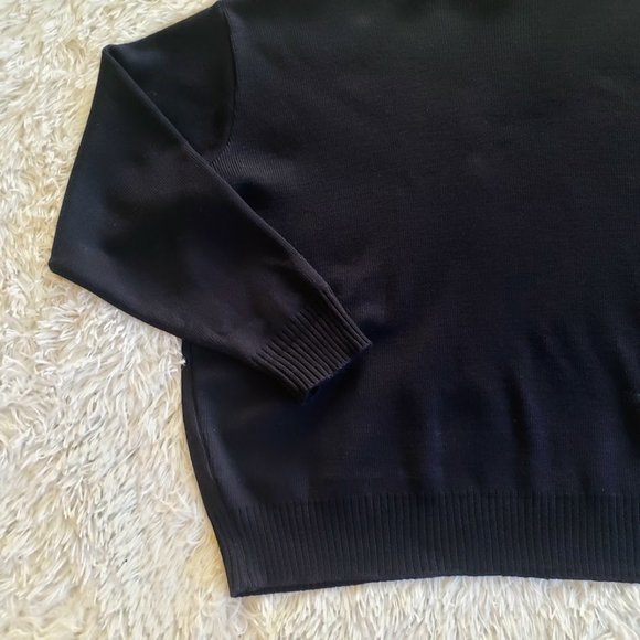 SOLD Filson Mens Pullover Sweater XXL Vtg Crew Neck Navy Virgin Wool USA Heavy - Picture 3 of 8